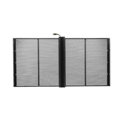 Écran en verre transparent du Cabinet durable LED pour la publicité de construction