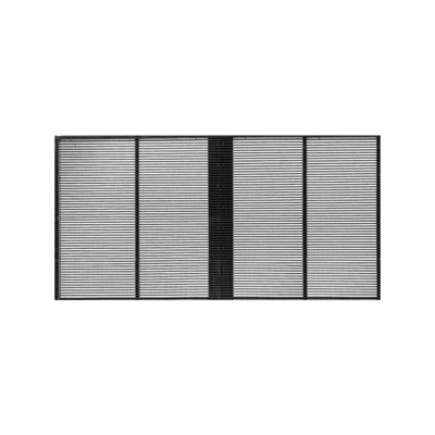 Écran en verre transparent du Cabinet durable LED pour la publicité de construction