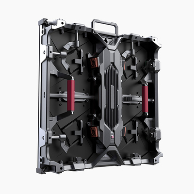 Boîte moulée par matrice de location d'intérieur d'aluminium de Prive de panneau de Vedio d'écran de P2.97mm LED