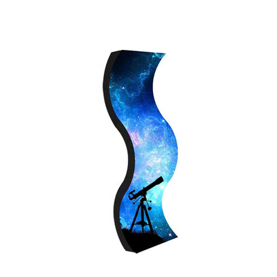 Formes flexibles de Ring Bendable de vague de cylindre d'écran d'affichage à LED de P2.5mm
