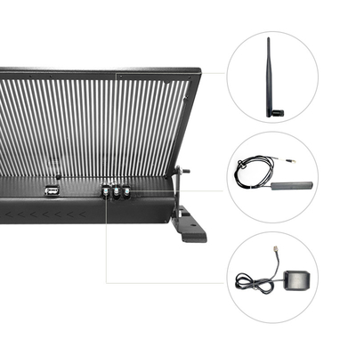 Écran Constant Current Drive du taxi LED de la haute définition 1R1G1B