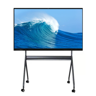 75&quot; panneau à télécommande futé d'écran de visualisation d'affichage à cristaux liquides de contact de 4K HD