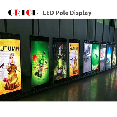 Affichage à LED intelligent Vedio extérieur de Polonais de réverbère de P2.5mm