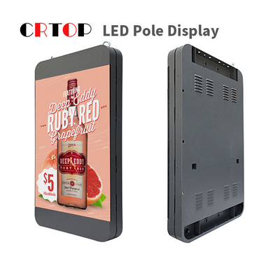 Conseil de publicité de route de rue d'affichage à LED de Polonais de réverbère de P3mm