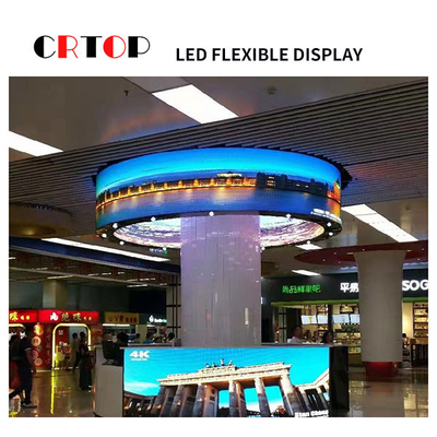 Mur visuel fort d'affichage à LED de P1.5625mm d'anomalie flexible d'écran