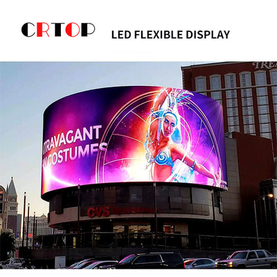 Mur visuel fort d'affichage à LED de P1.5625mm d'anomalie flexible d'écran