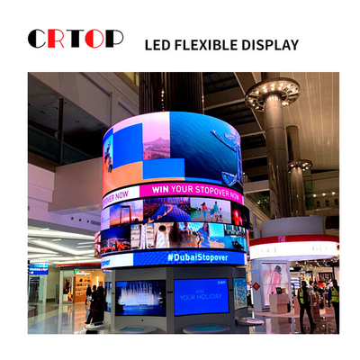 La haute régénèrent le mur visuel mené flexible du module 1R1G1B d'affichage de P3mm