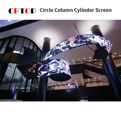 Écran flexible de recourbement cylindrique FM6363B d'intérieur IC d'affichage à LED