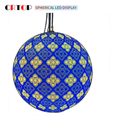 Gamme de gris créative sphérique de l'écran 14bit d'affichage à LED de P3mm 800cd