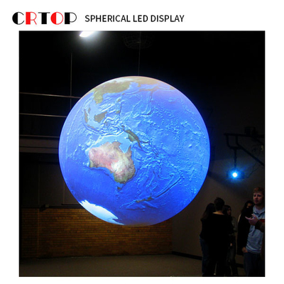 Le rond polychrome d'écran créatif d'affichage à LED du diamètre 1m a formé