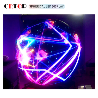 Attraction magnétique d'affichage de sphère du diamètre LED de la haute résolution 1m