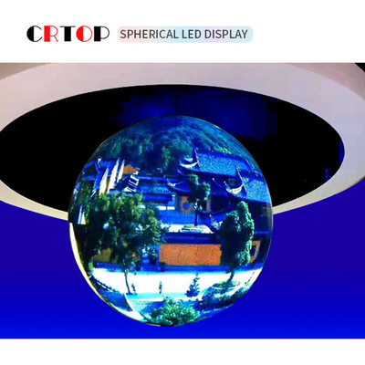 Affichage à LED irrégulier polychrome d'écran de la sphère LED de diamètre de P5mm 2.5m