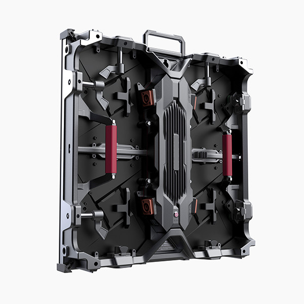 Boîte moulée par matrice de location d'intérieur d'aluminium de Prive de panneau de Vedio d'écran de P2.97mm LED
