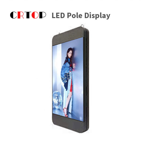 Affichage à LED extérieur Smart HD de Polonais de réverbère de P4mm polychrome